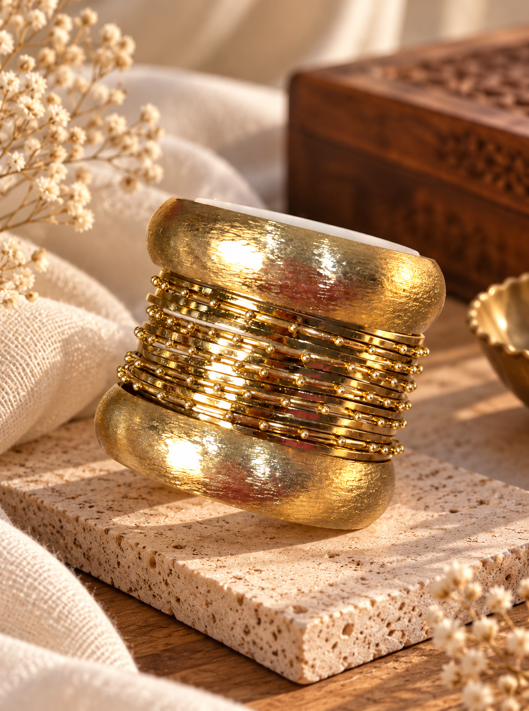 Copper silver set
