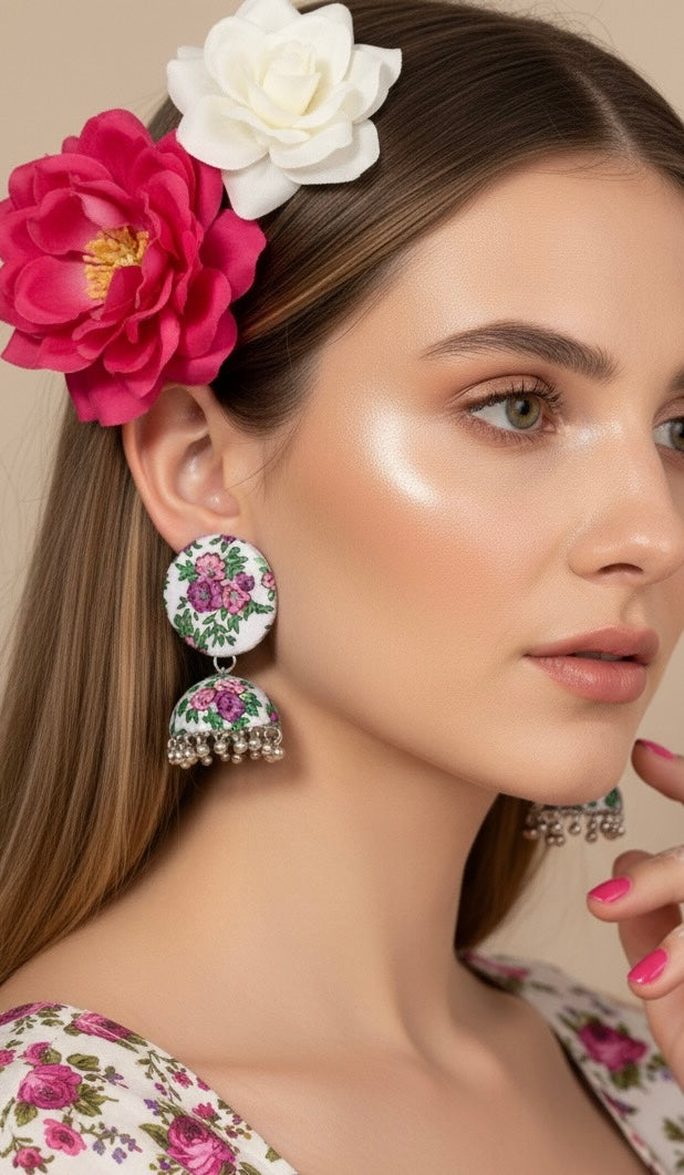 Blooming garden jhumka hhe-24-61