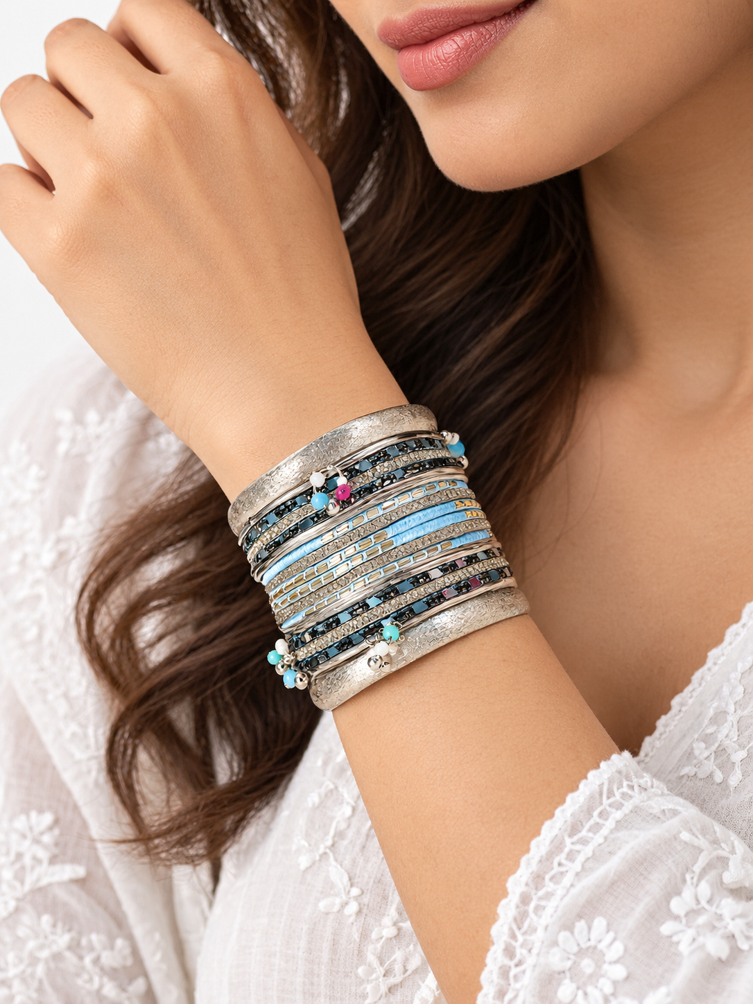Aqua silver hhb-26-284