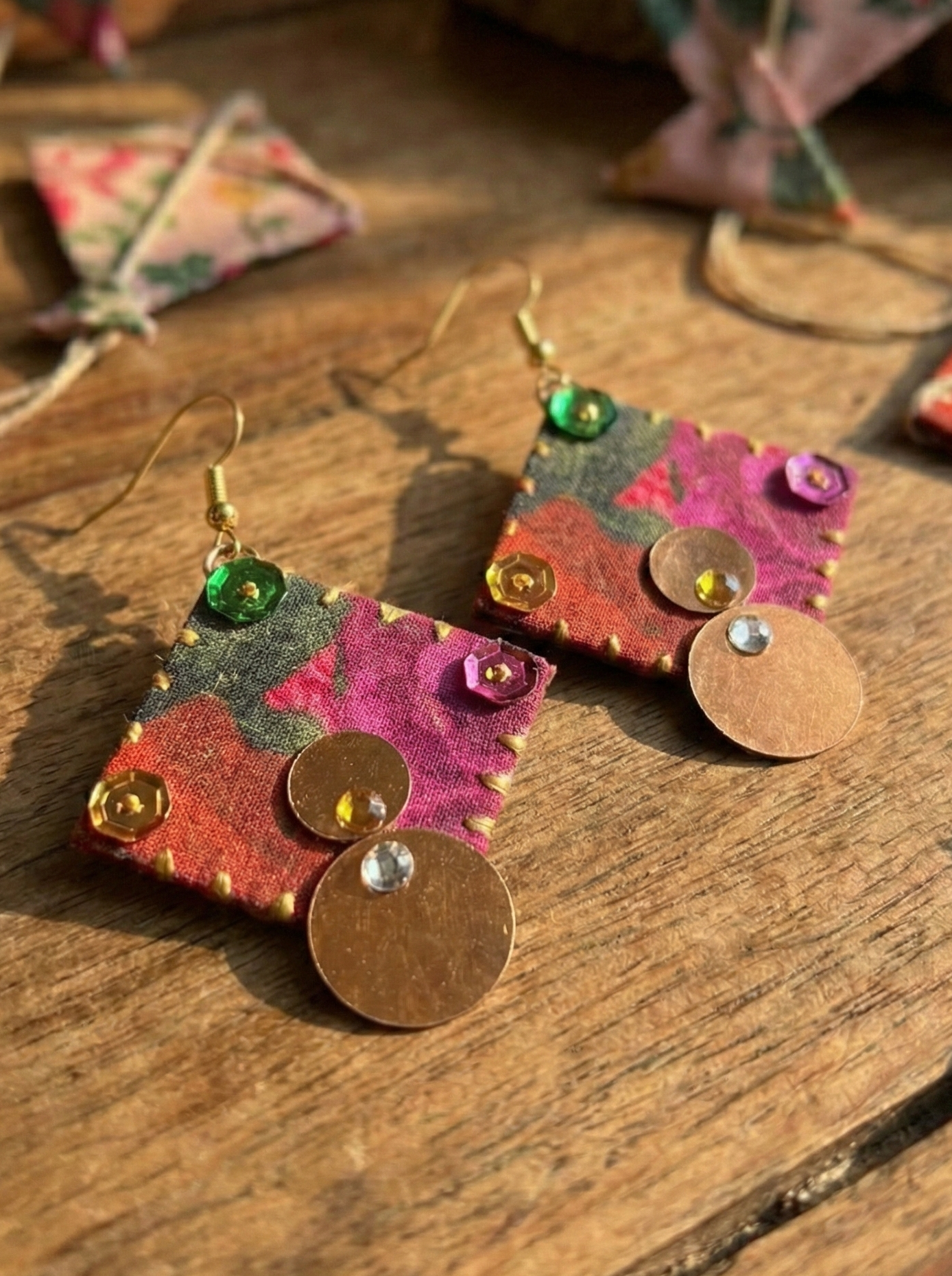 Graceful Embellished Earrings – HHE-26-82