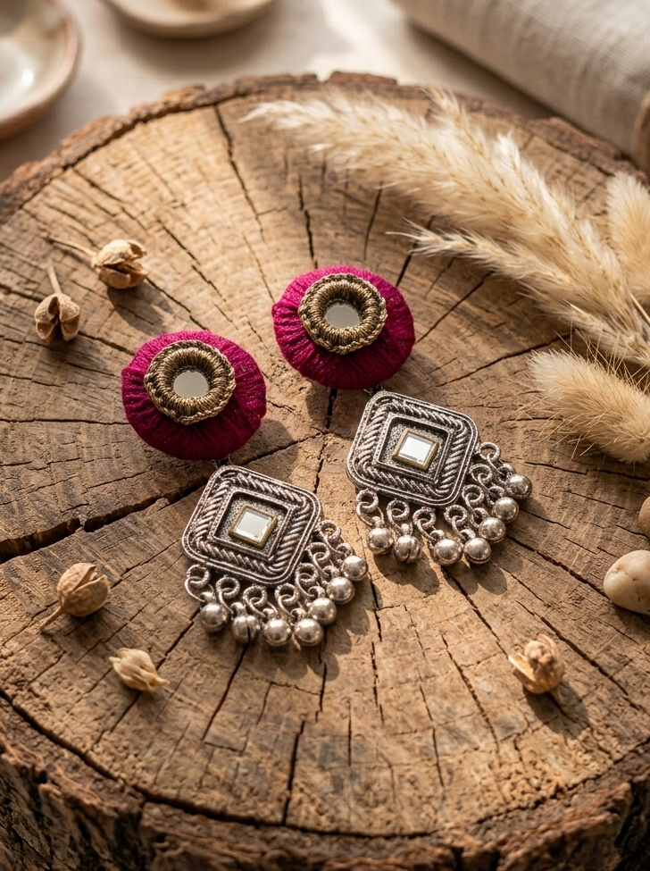 Premium Embellished earings – HHE-24-72