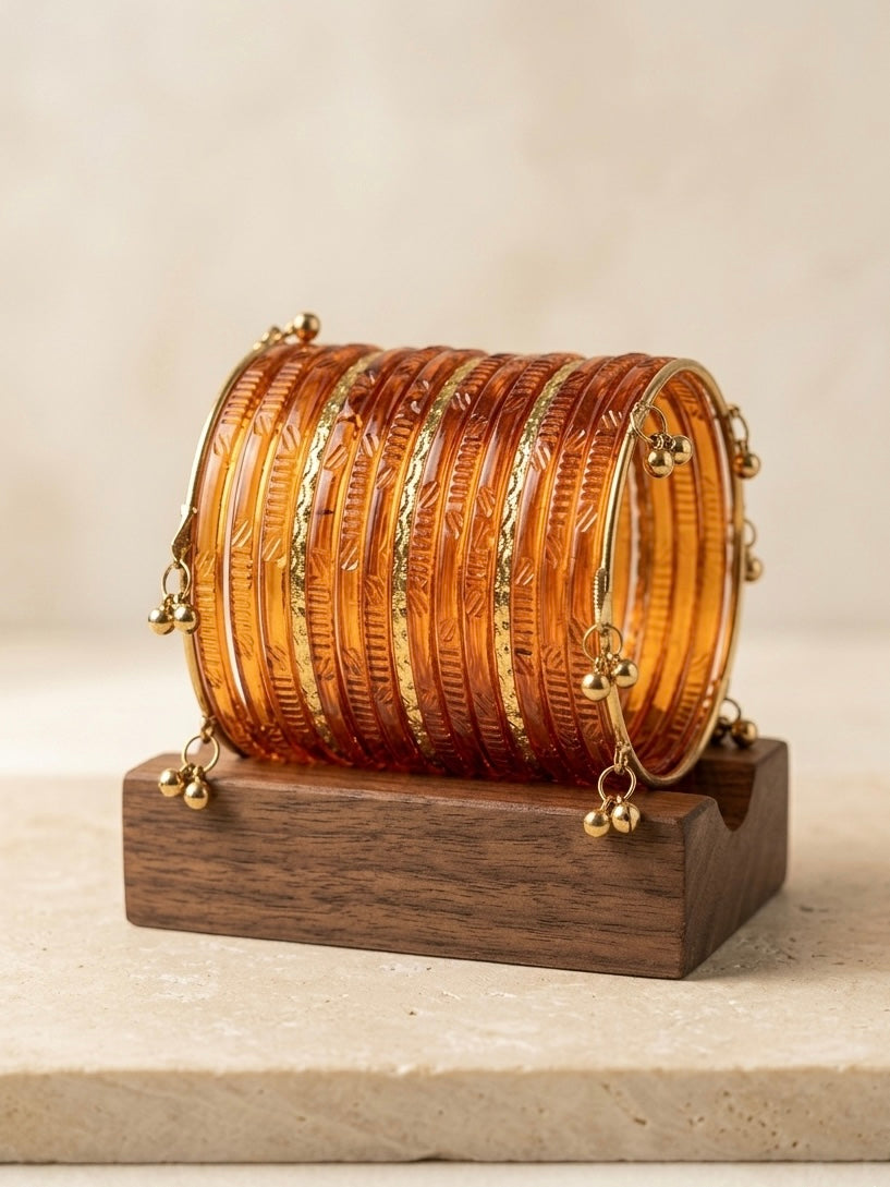 Glass bangles