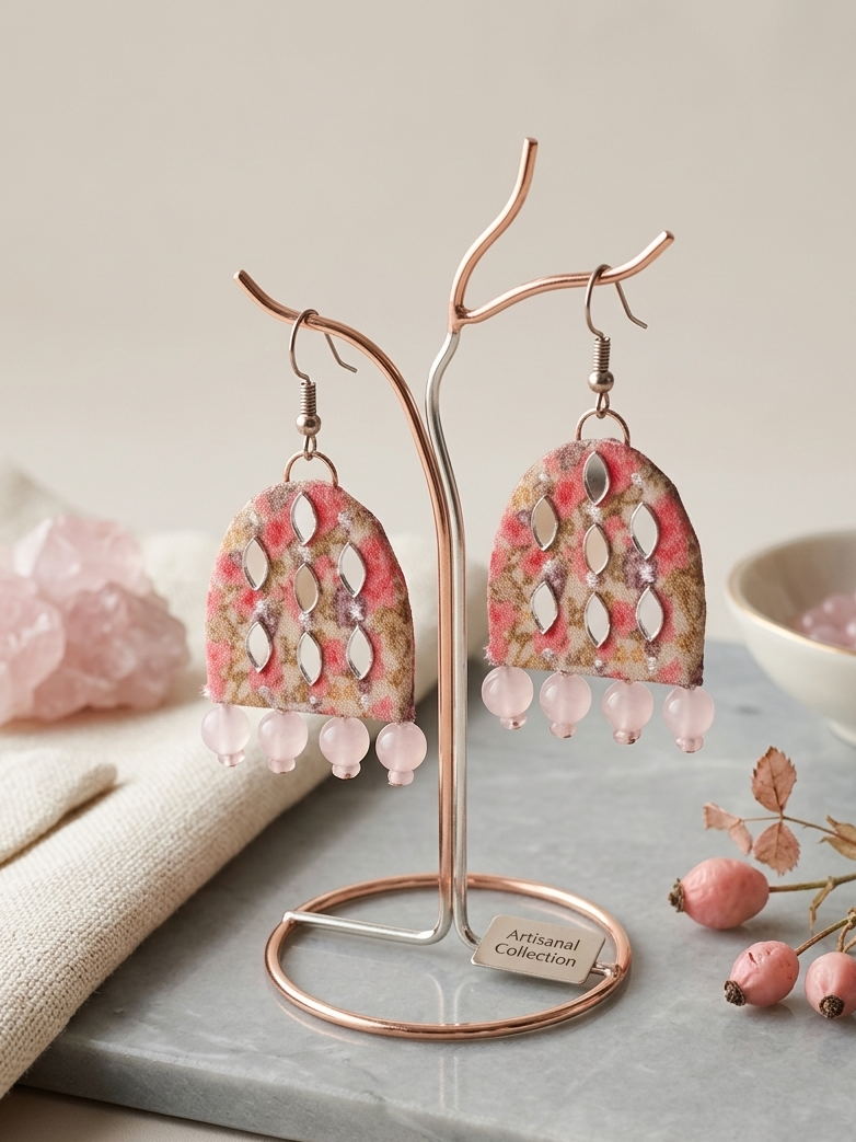 Handcrafted Pakistani Jhumki Earrings | hhe-26-09