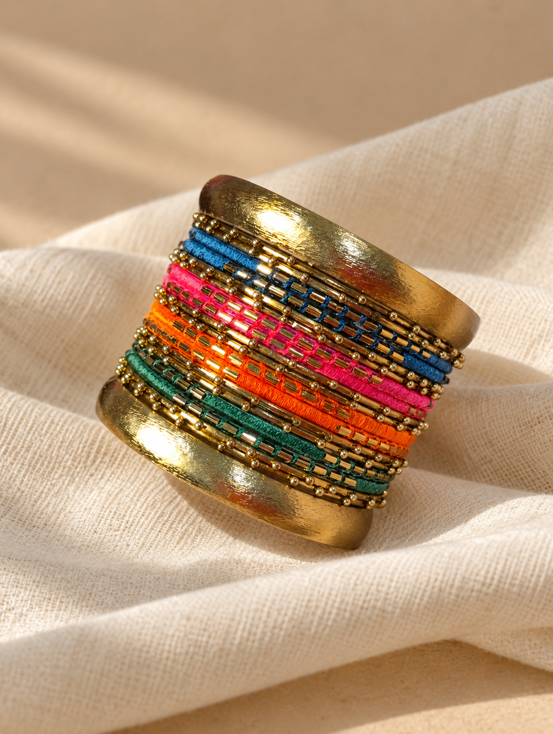Multi handmade bangles