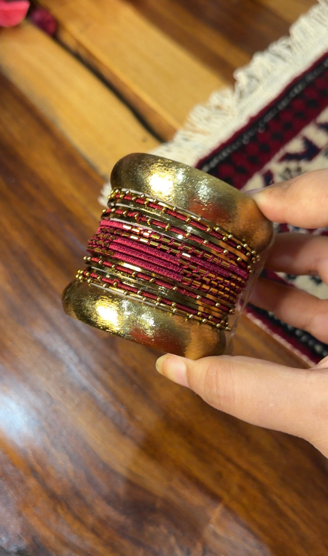 Maroon copper