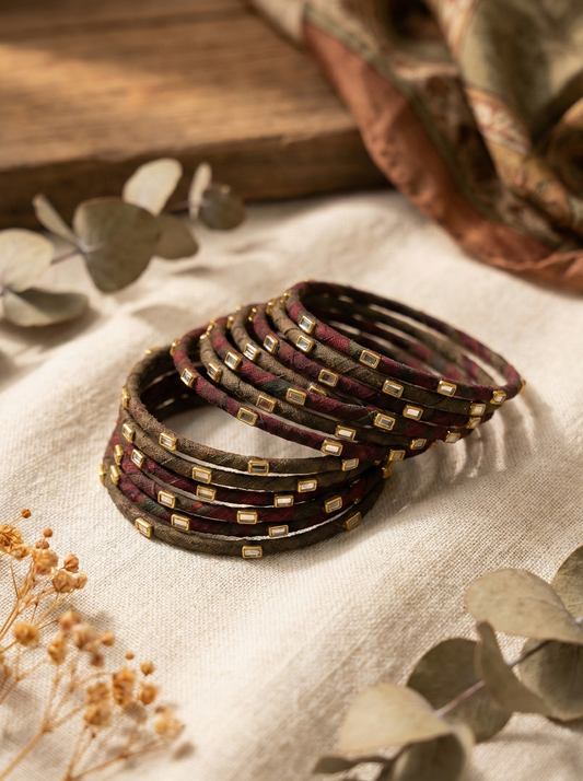 Ethnic Bangle Set of 12 – hhb-26-111