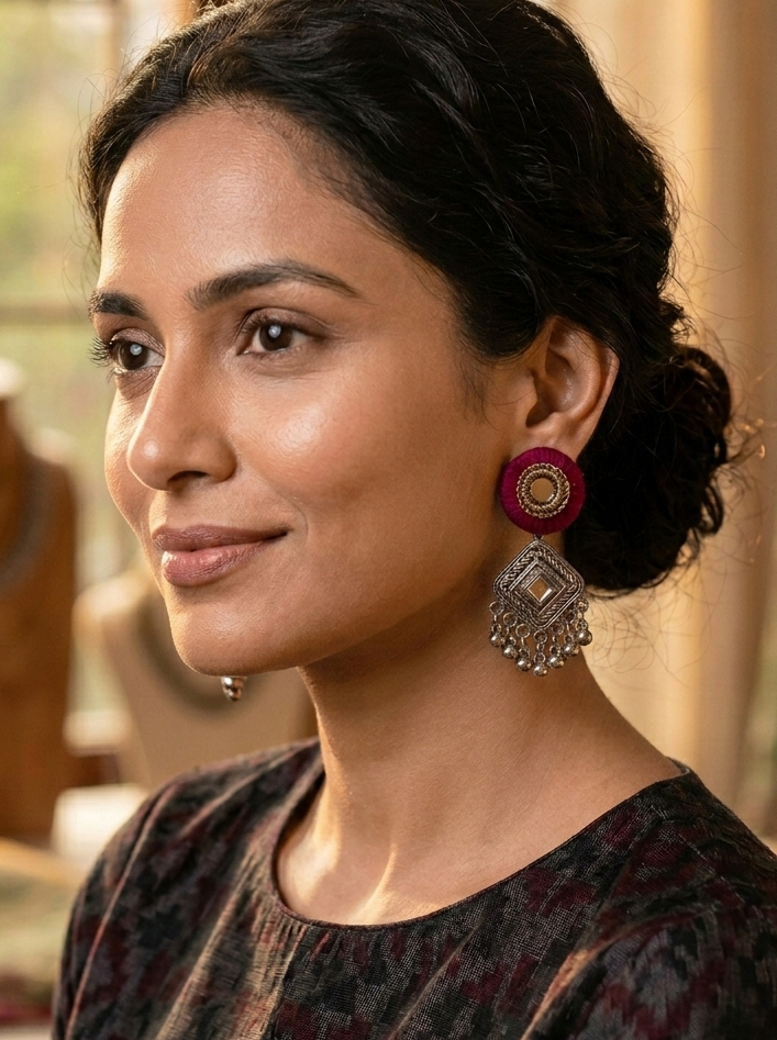 Premium Embellished earings – HHE-24-72