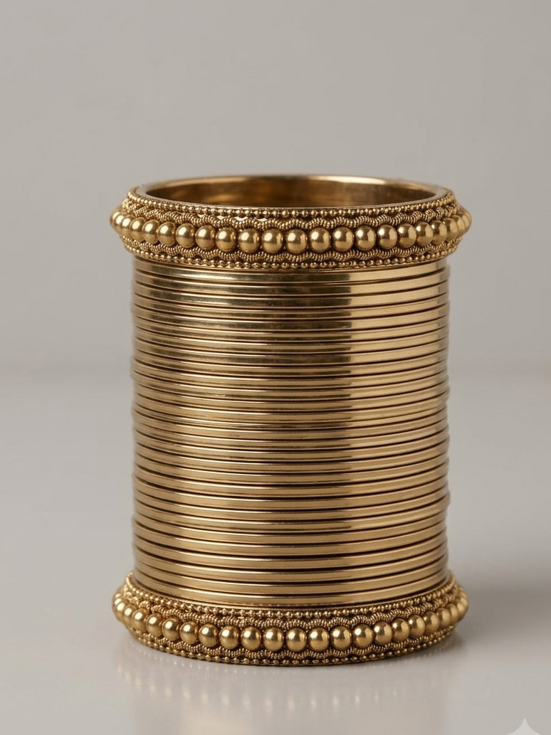 Metal copper bangles hhb-26-279