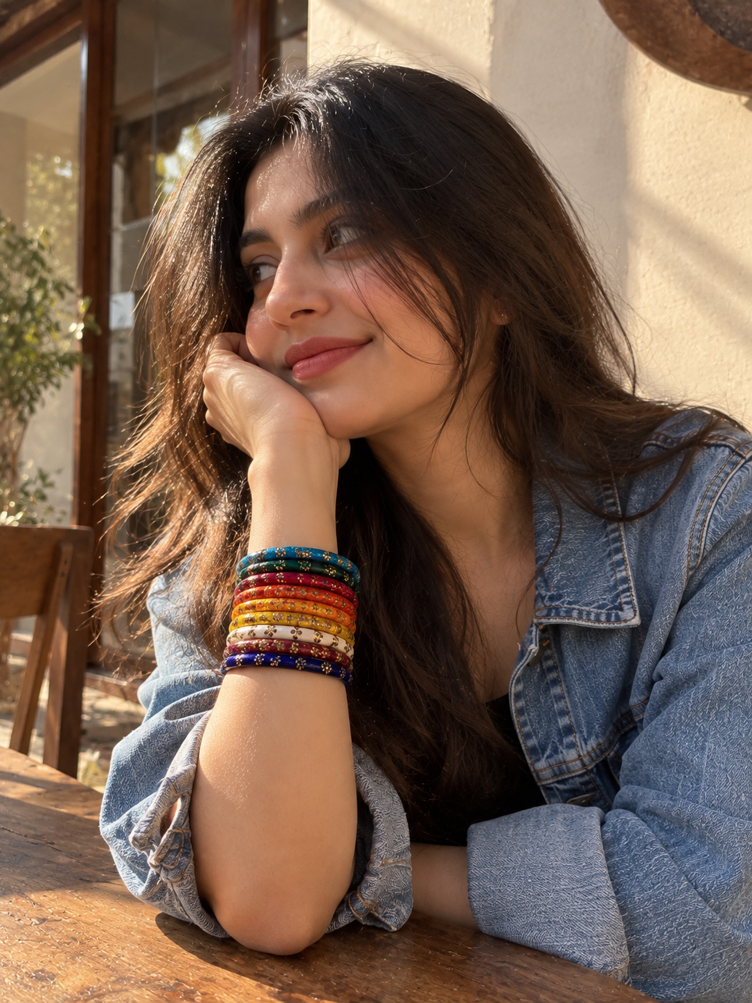 Acrylic waterproof bangles