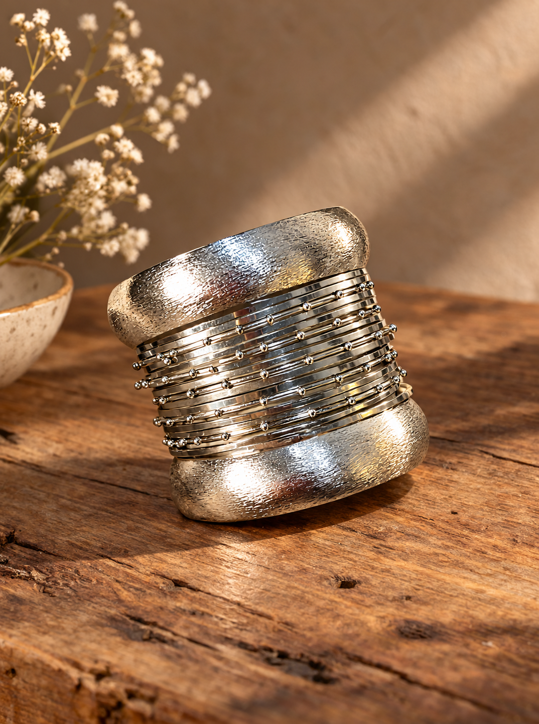 Copper silver set