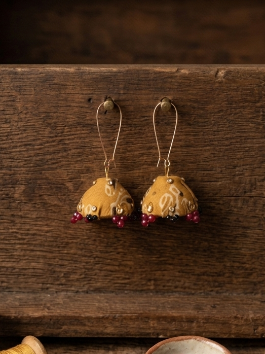 Mustard jhumki hhe-26-121