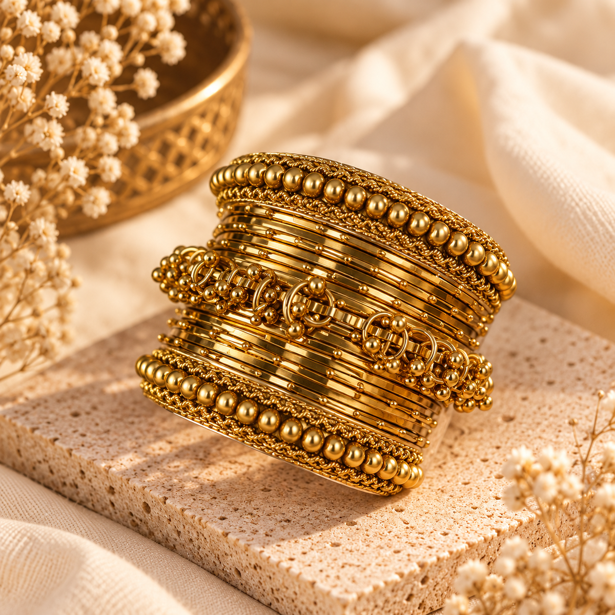 Golden copper set hhb-26-285