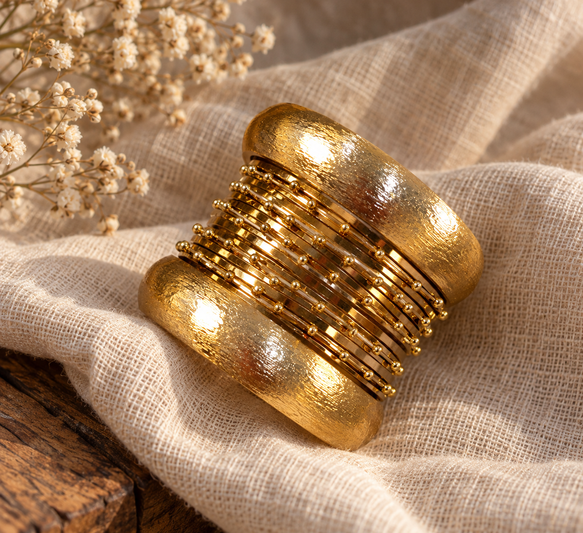 Copper silver set