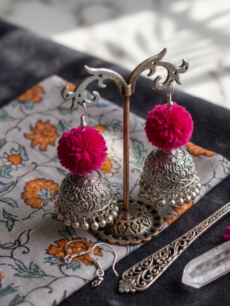 Antique Jhumka Earrings – HHE-24-508