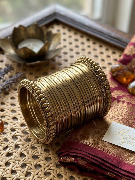 Metal copper bangles hhb-26-279