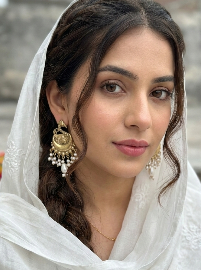 Antique Gold Ethnic Earrings – hhe-26-87