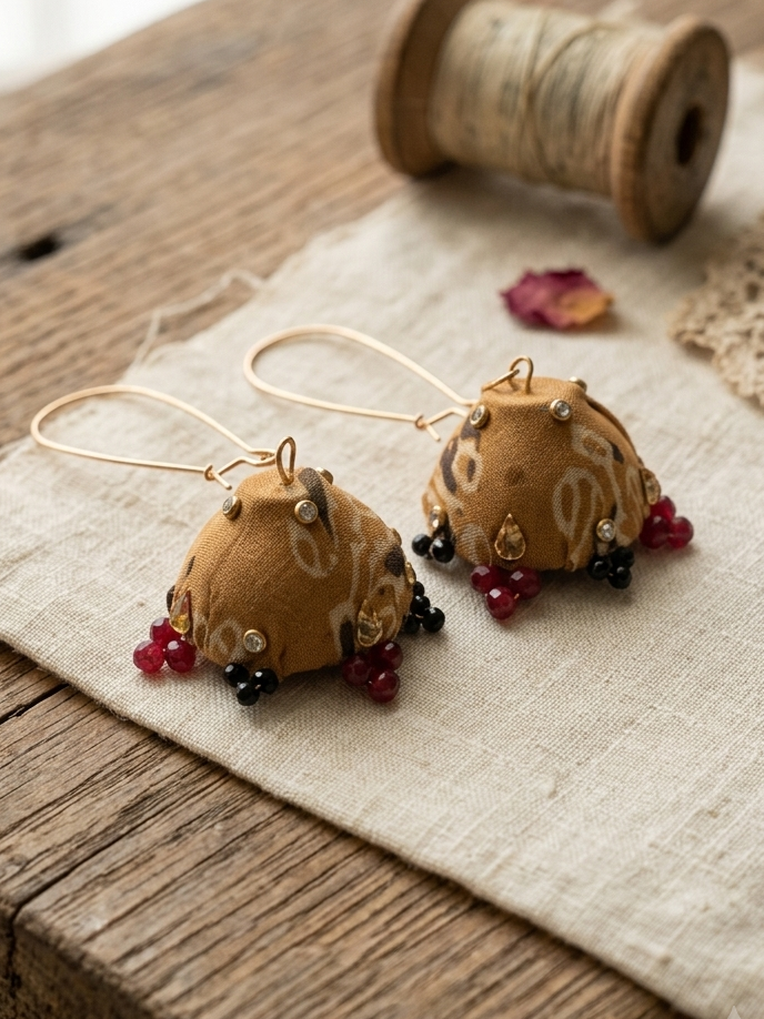 Mustard jhumki hhe-26-121