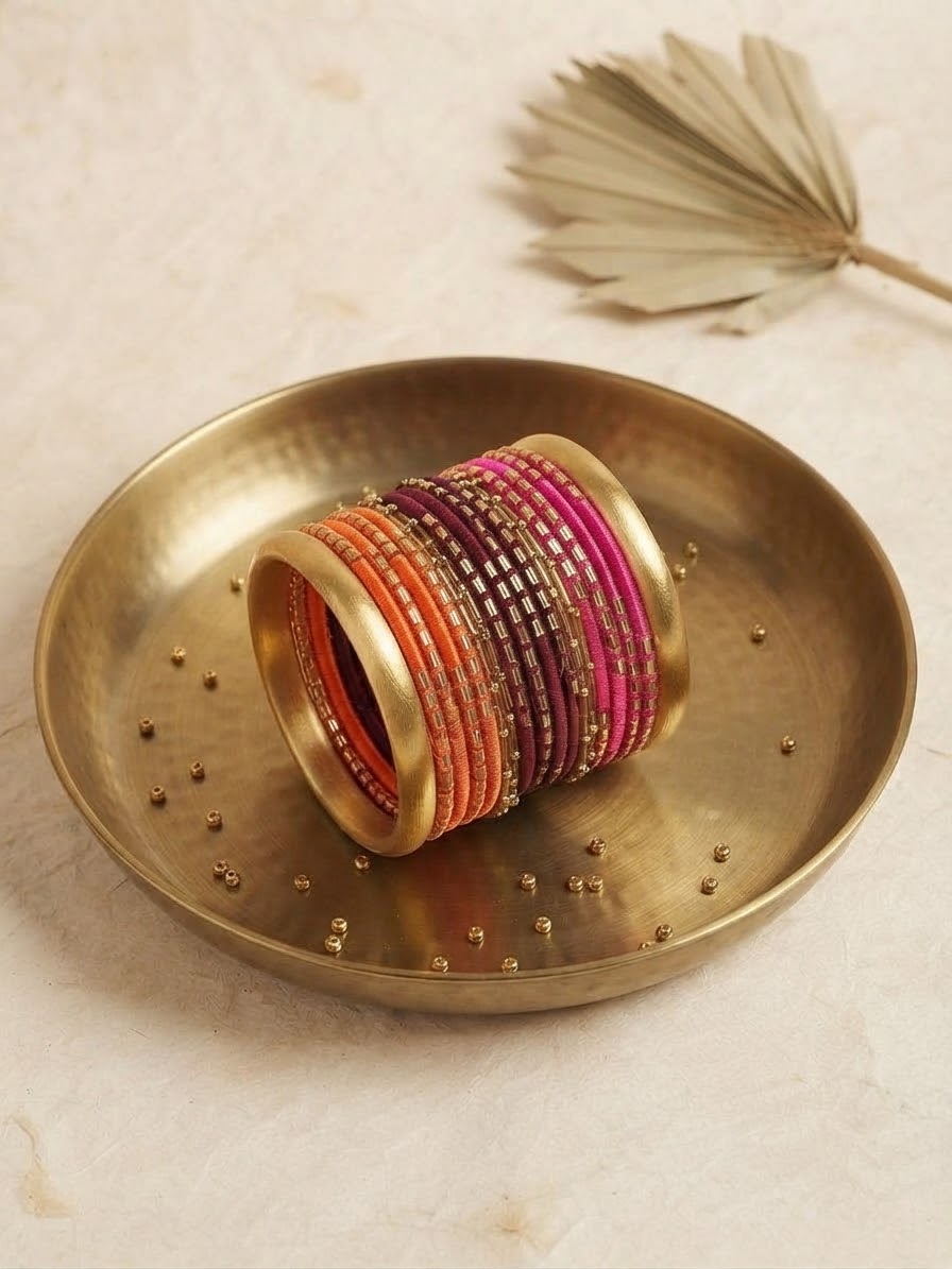 Haseen metal bangles hhb-26-
