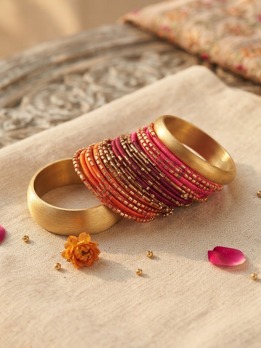 Haseen metal bangles hhb-26-