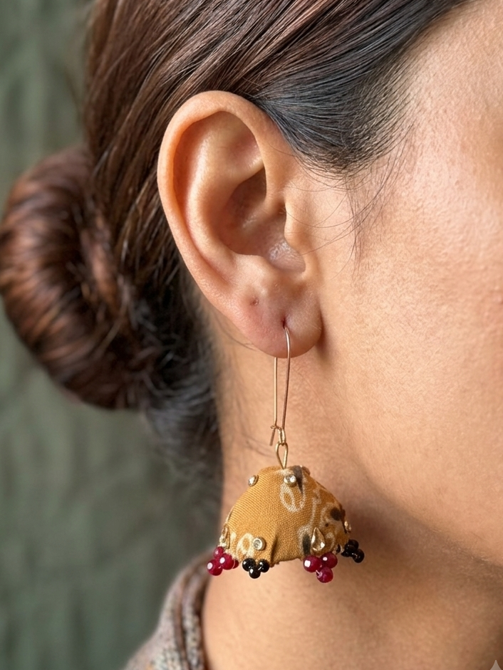Mustard jhumki hhe-26-121