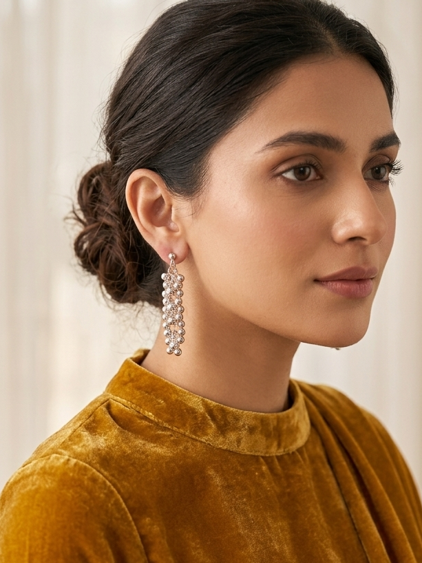 Wear two style earrings hhe-26-94