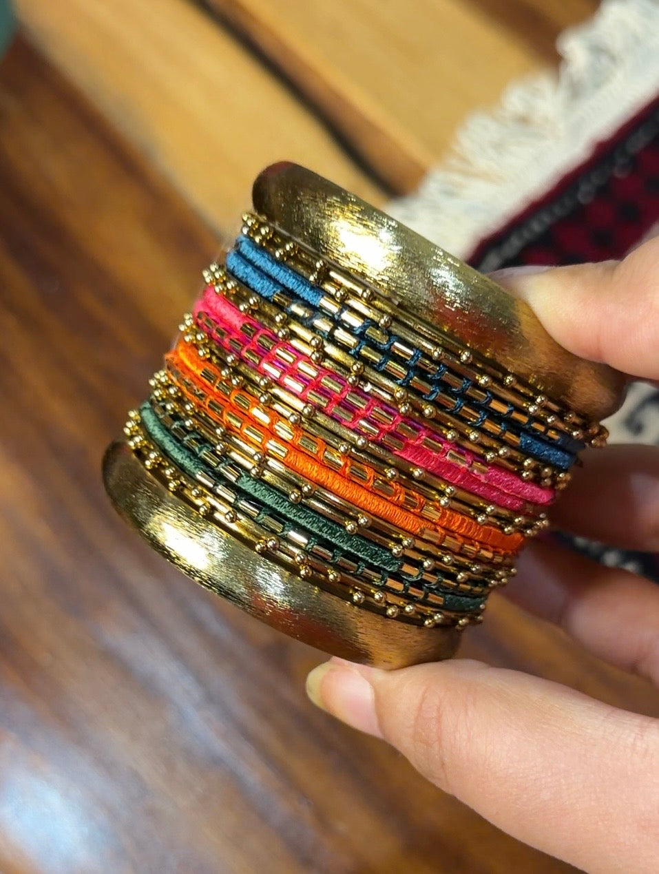 Multi handmade bangles