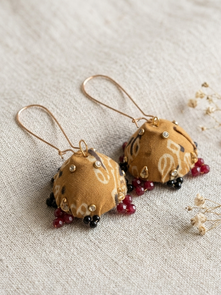 Mustard jhumki hhe-26-121