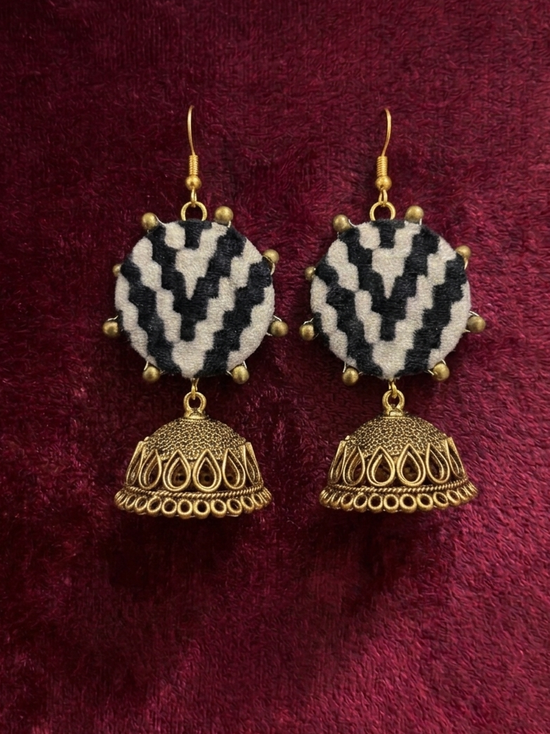 Statement Embellished Earrings – HHE-25-74