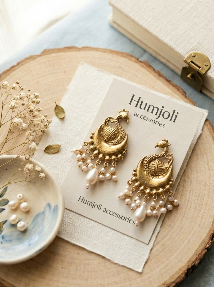 Antique Gold Ethnic Earrings – hhe-26-87