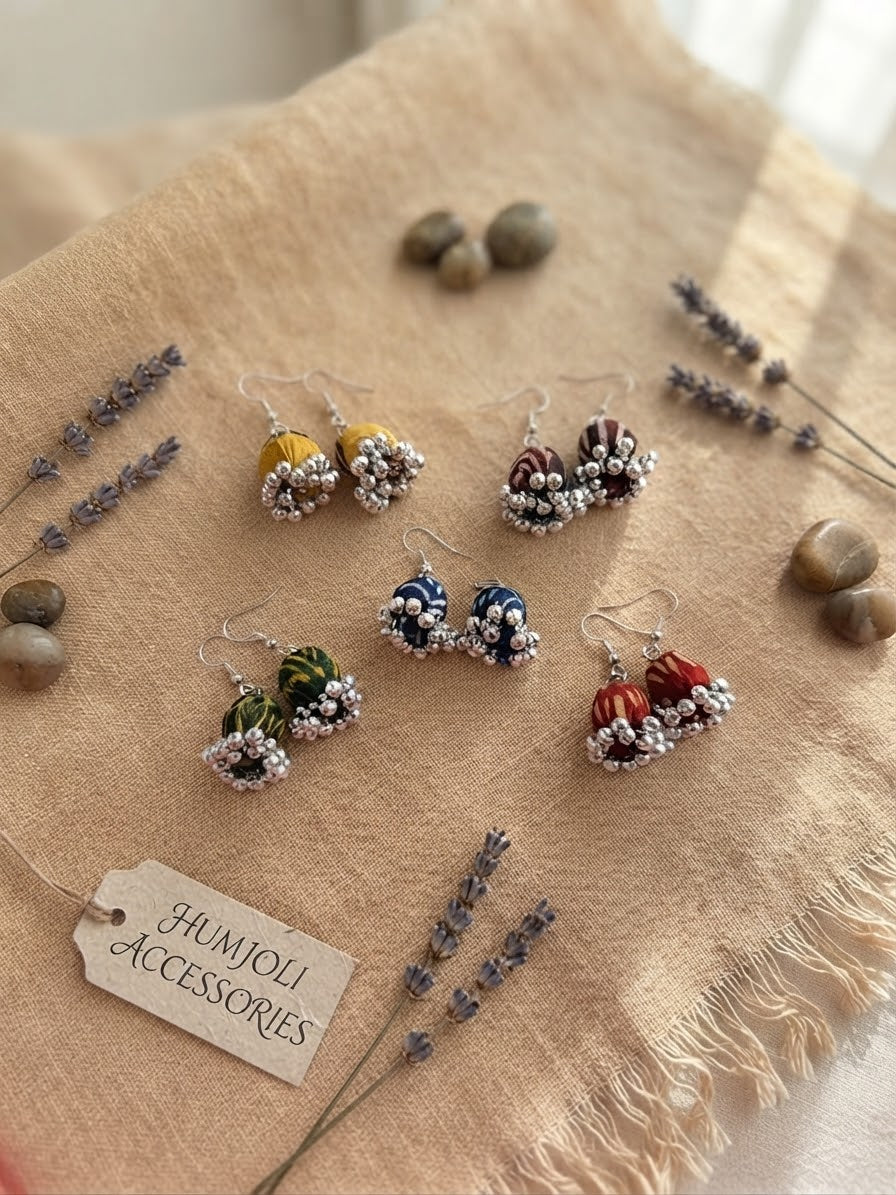 Deal of 5 Choti ajrak jhumki hhe-26-