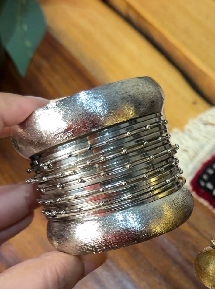 Copper silver set