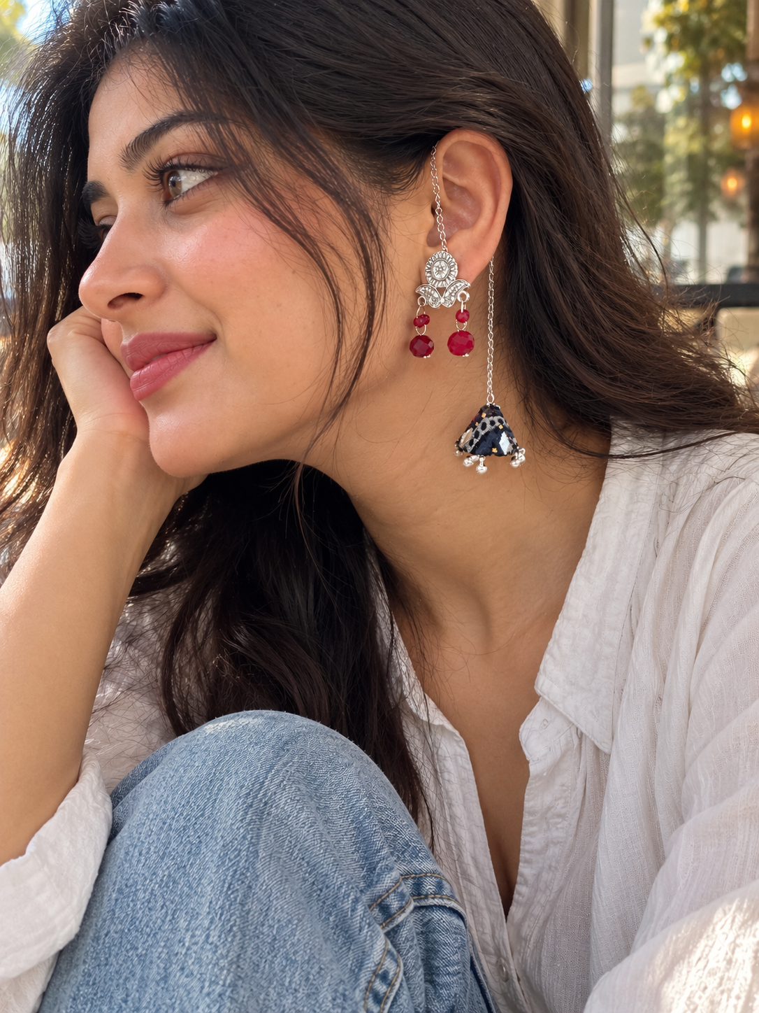 Ear drop earings