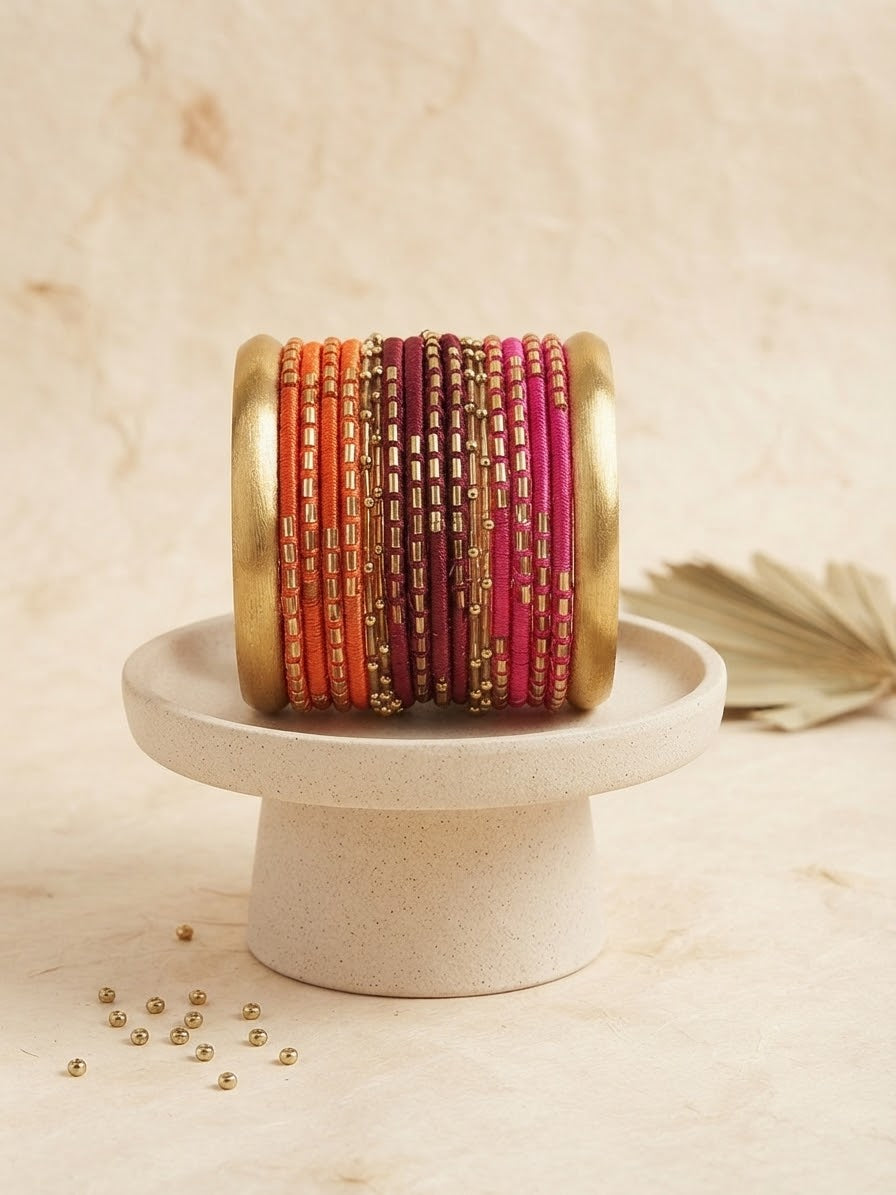 Haseen metal bangles hhb-26-