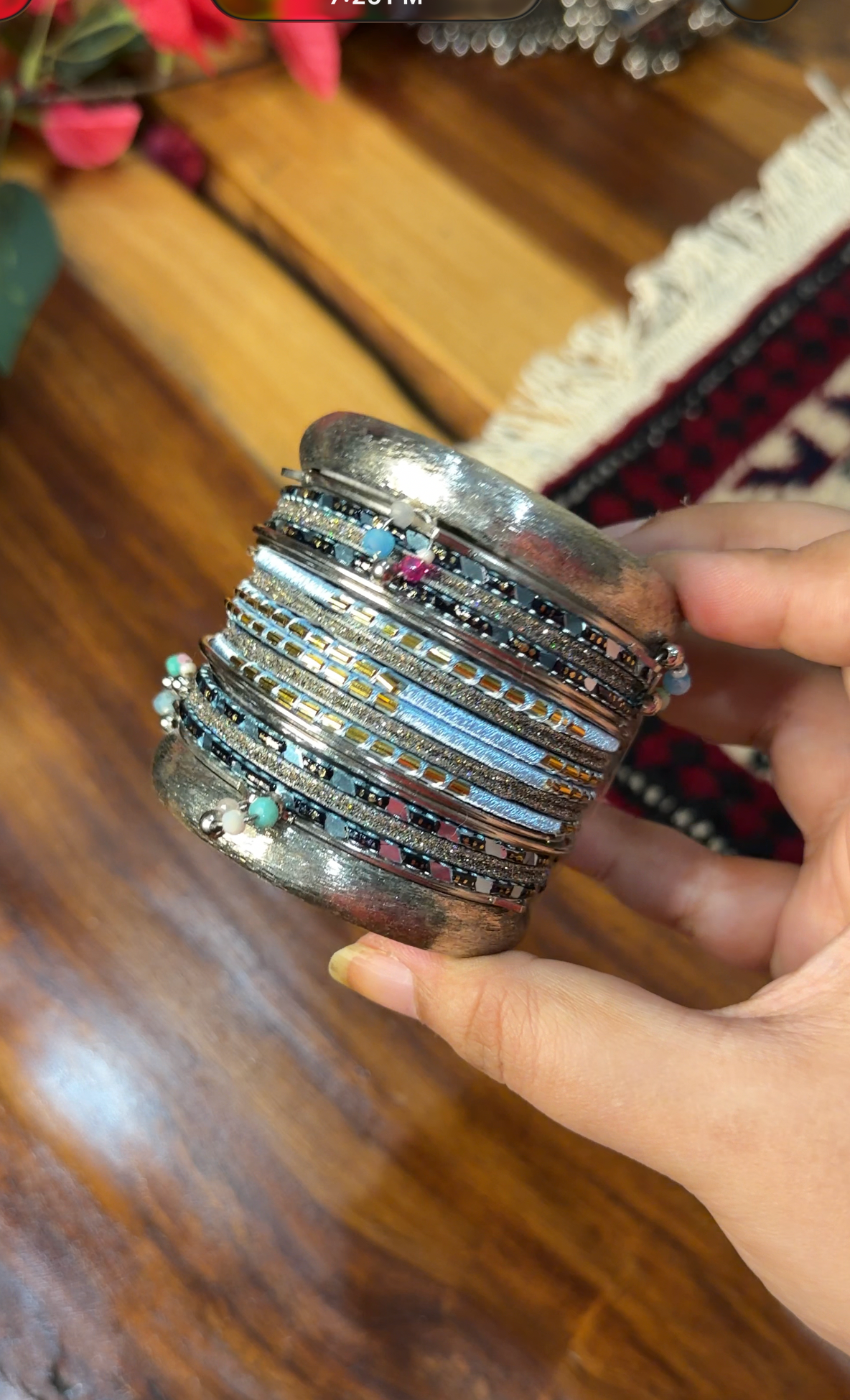 Aqua silver hhb-26-284