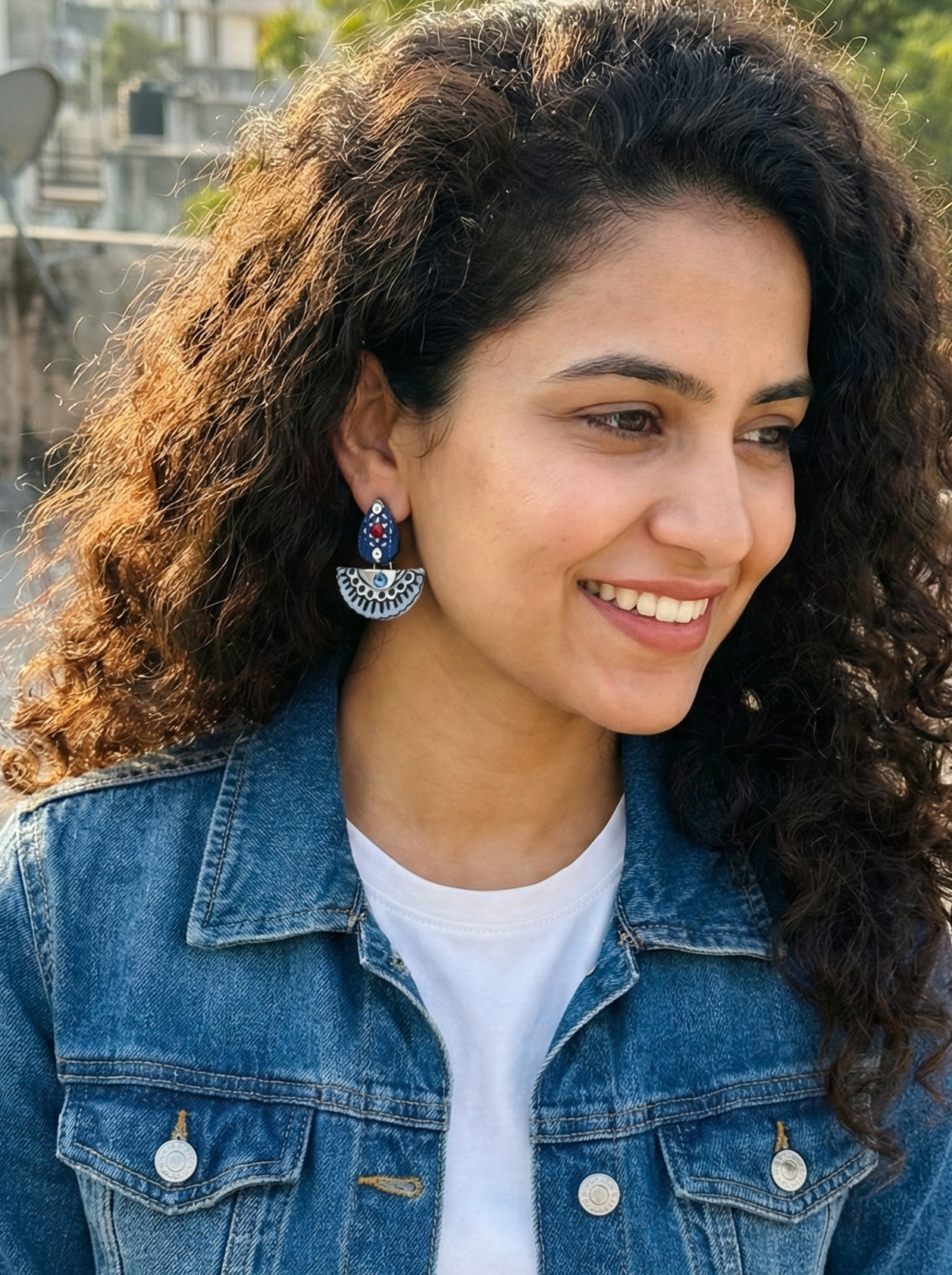 Chic Embellished Earrings – HHE-26-81