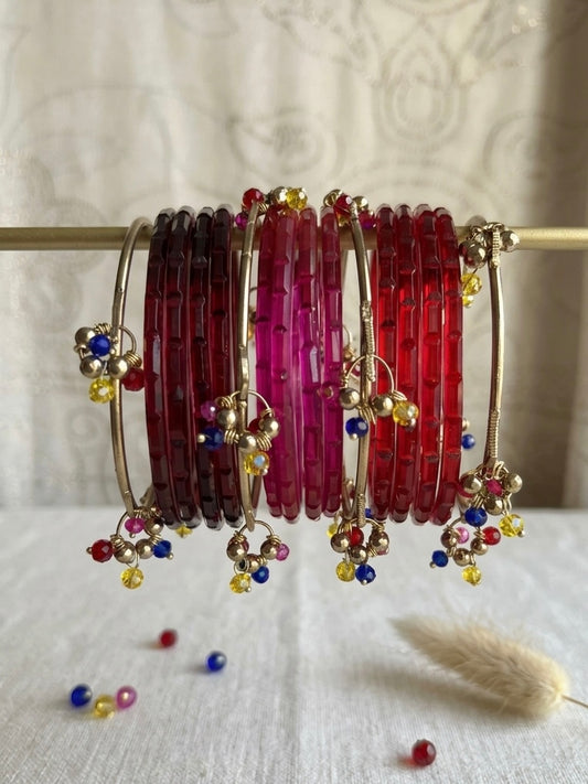 Indian orignal glass bangles hhg-26-04