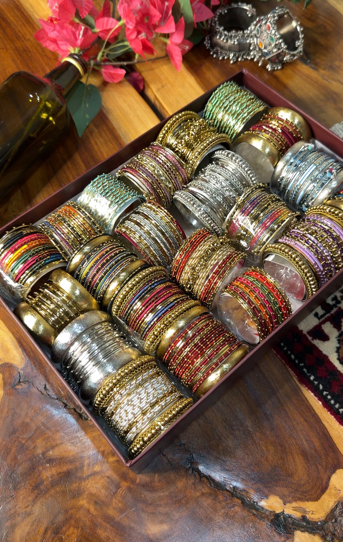 21 sets of Full gift bangles box