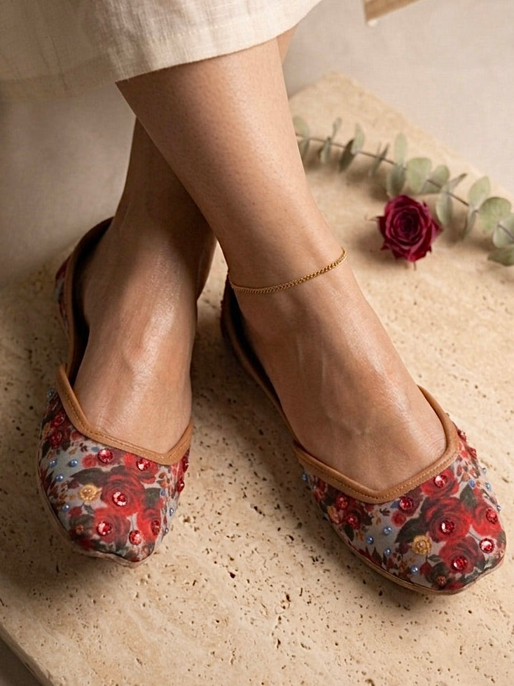 Roses on blues hhk-26-611