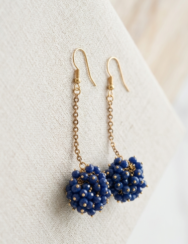 Navy Blue bead hhe-26-