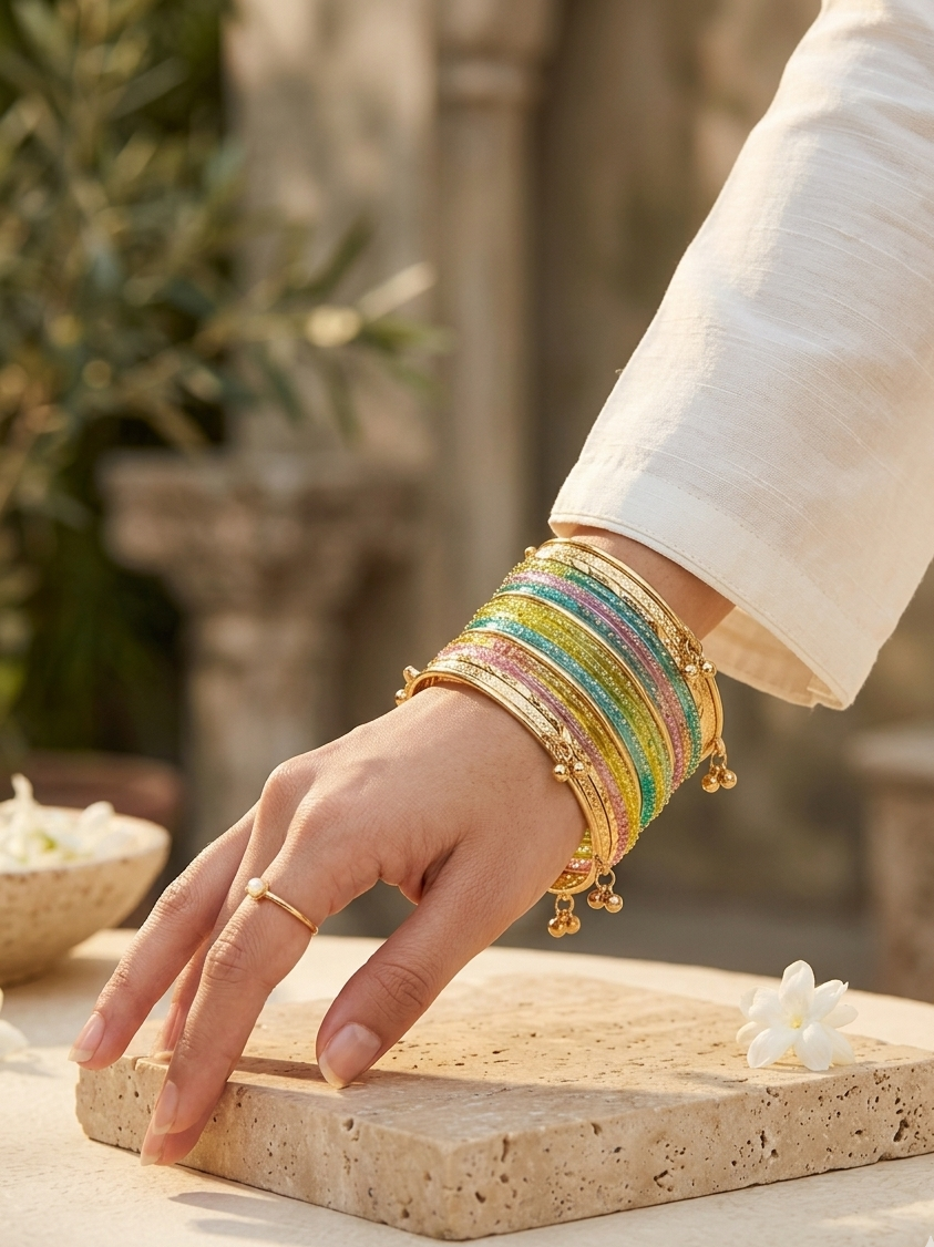 Rain drop pakistani multicolor hhg-26-08