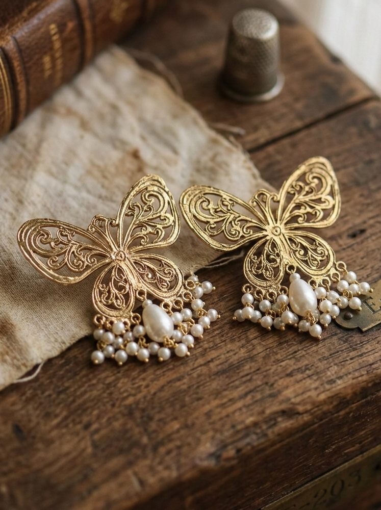 Elegant antique Earrings for Women | Humjoli Accessories hhe-26-601