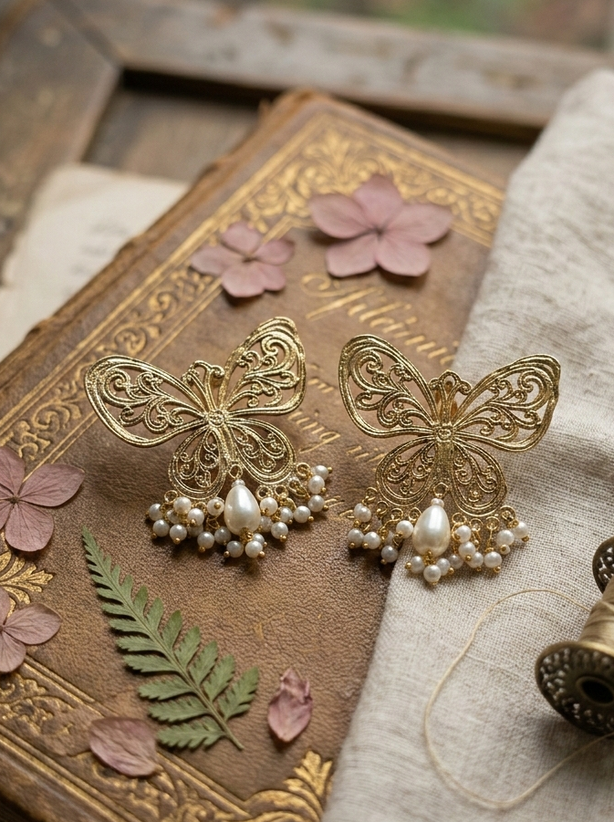 Elegant antique Earrings for Women | Humjoli Accessories hhe-26-601