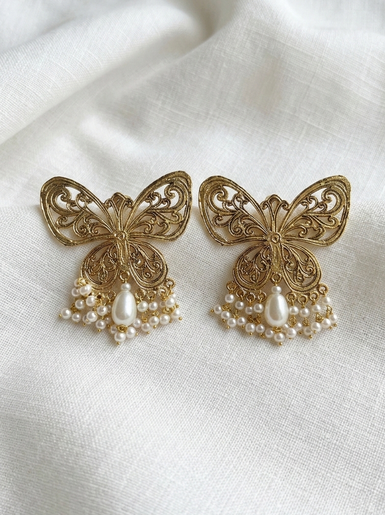 Elegant antique Earrings for Women | Humjoli Accessories hhe-26-601