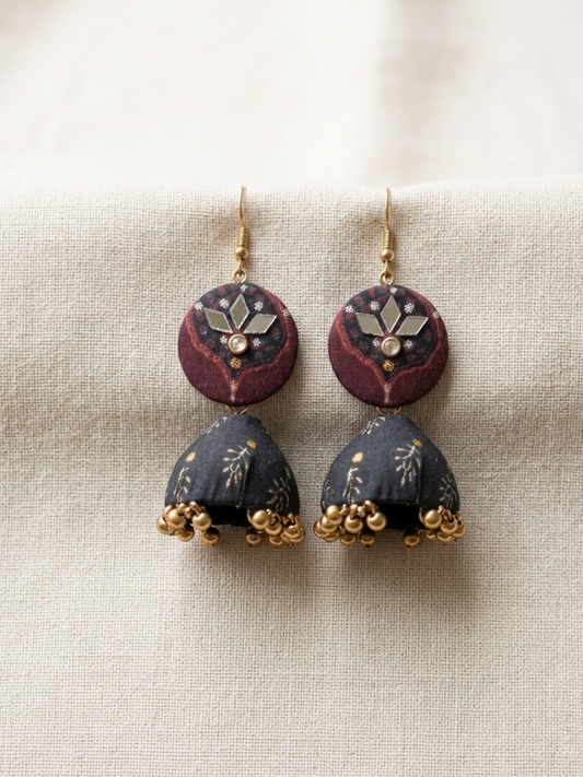 Ethnic Pakistani Jhumki Earrings | hhe-25-69