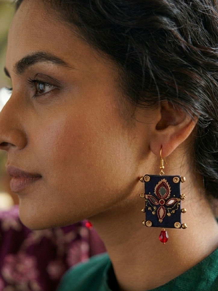 Handcrafted Pakistani Ethnic Earrings | hhe-26-89