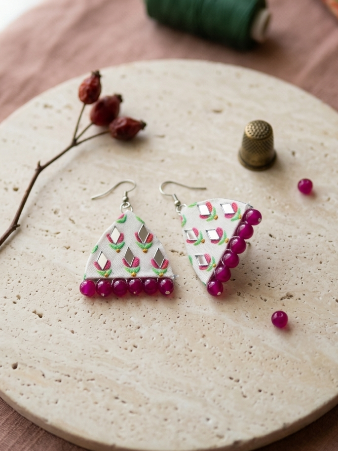 Handcrafted Pakistani Ethnic Earrings | hhe-26-90