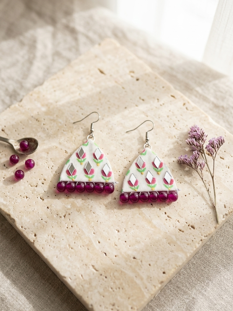 Handcrafted Pakistani Ethnic Earrings | hhe-26-90