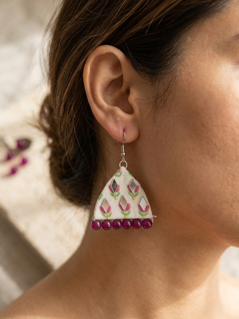 Handcrafted Pakistani Ethnic Earrings | hhe-26-90